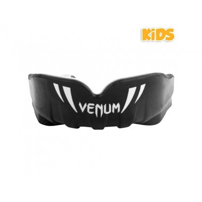 Капа дитяча VENUM Challenger Kids Mouthguard підлітковий чорний/білий (4151)