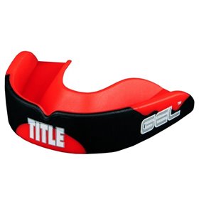 Капа TITLE Gel Enforce Червона з чорним (Для дорослих)