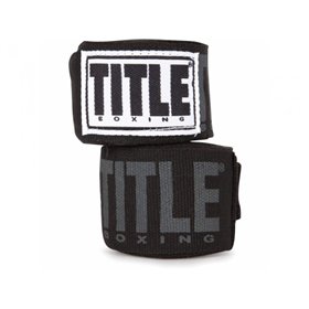 Бинти TITLE Power-Flex Elite Fist Wraps 4,6 м (180') чорний (3826)