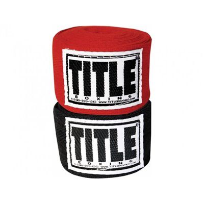 Бинти TITLE Classic Hand Wraps 4,6 м (180') червоний (116)