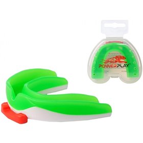 Капа боксерська PowerPlay 3316 SR Green/White (PP_3316_SR_Green/White)