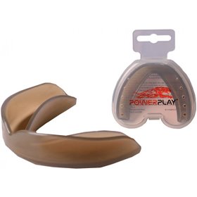 Капа боксерська PowerPlay 3305 SR Brown (PP_3305_SR_Smoke)