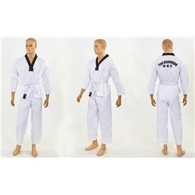 Добок кімоно для тхеквондо WTF 5467 біле 240г/м2 зріст 150 см