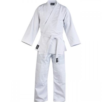 Кімоно для Дзюдо дитяче BlitzSport Student Judo Suit - 350g Біле (150)