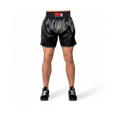 Шорти Gorilla Wear Murdo Muay Thai / Kickboxing Shorts XS Зелені/Хакі/Комуфляжные (9094840900)