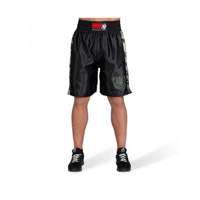 Боксерські шорти Gorilla Wear Vaiden Boxing Shorts M Зелені/Хакі/Комуфляжные (9094940902)