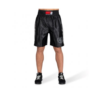 Боксерські шорти Gorilla Wear Vaiden Boxing Shorts S Чорно-сіро-білий камуфляж (9094990001)