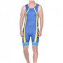 Трико борцівські Asics WRESTLING SINGLET L синій c-2081A016-400