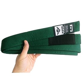 Дитячий пояс для джиу-джитсу Gi Store 200 см зелений GS-004