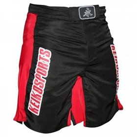 Шорти ММА Keiko Raca Combat (S) Чорні з червоним