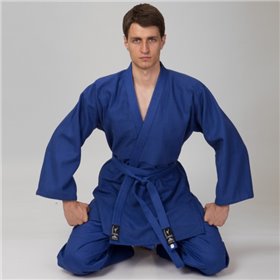 Кімоно для дзюдо MATSA MA-0015 р-р 0,синій (DS0002442)
