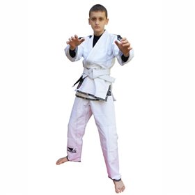 Кімоно дитяче для Бразильського Джиу Джитсу Bad Boy Limited Series Біле (M4)