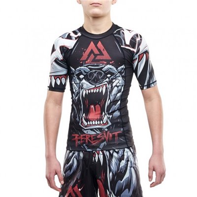 Дитячий рашгард Peresvit Battle Bear Kids Short Sleeve (501275-846-YL)