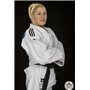 Кімоно для дзюдо Champion II з ліцензією IJF ADIDAS J750W білий/чорні смуги розмір 150