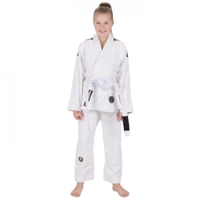 Кімоно дитяче для Бразильського Джиу-Джитсу Tatami Fightwear Kids Nova Absolute (M3) Біле