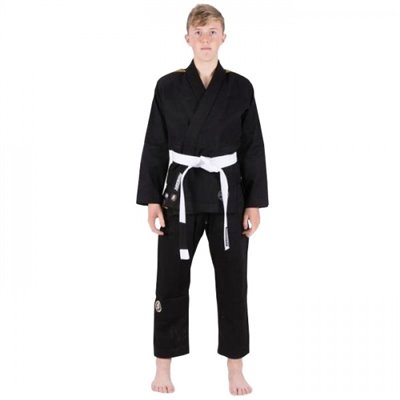 Кімоно дитяче для Бразильського Джиу-Джитсу Tatami Fightwear Kids Nova Absolute (M1) Чорне