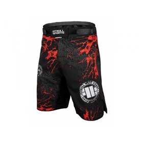 Шорти для ММА PIT BULL Performance Grappling Shorts Blood Dog чорний