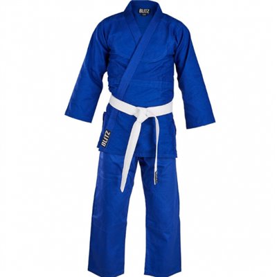 Кімоно для Дзюдо BlitzSport Student Judo Suit - 350g Синє (160)