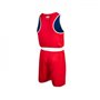 Форма для боксу TITLE Reversible Aerovent Elite Amateur Boxing Set Двостороння Синя/Червона (XL)