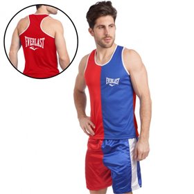 Форма для боксу боксерська форма Everlast 3064 розмір M (46-48) Red-Blue