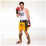 Шорти для тайського боксу та кікбоксингу Everlast 9005 розмір XL (50-52) Yellow-Black