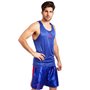 Форма для боксу боксерська форма двостороння Everlast Heroe 6010 розмір XL (50-52) Blue-Red