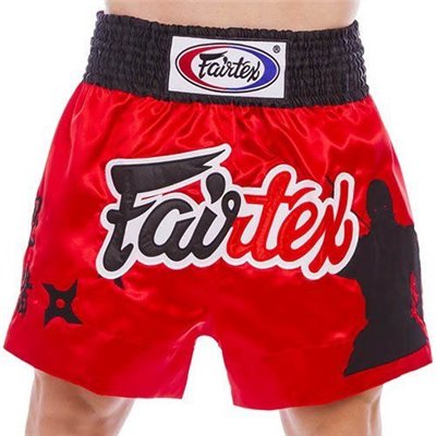 Шорти для тайського боксу та кікбоксингу BS0638 Fairtex S Червоний (37475030)