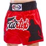 Шорти для тайського боксу та кікбоксингу BS0638 Fairtex S Червоний (37475030)