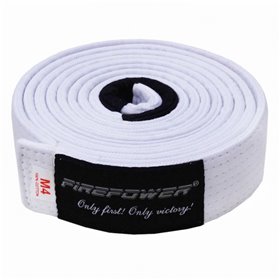 Пояс дитячий для Бразильського Джиу-Джитсу Firepower Classic Light (M2) Білий
