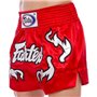 Шорти для тайського боксу та кікбоксингу BS0665 Fairtex L Червоний (37475030)