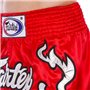 Шорти для тайського боксу та кікбоксингу BS0665 Fairtex L Червоний (37475030)