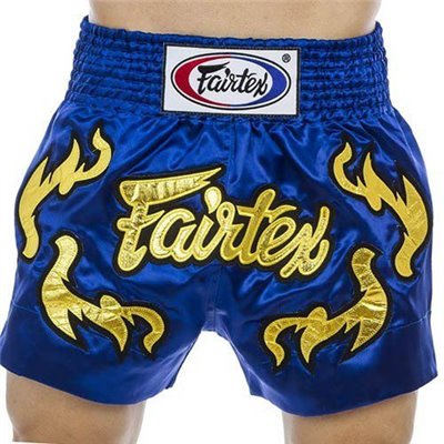 Шорти для тайського боксу та кікбоксингу BS0664 Fairtex S Синій (37475031)