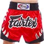 Шорти для тайського боксу та кікбоксингу BS0611 Fairtex XXL Червоно-чорний (37475027)