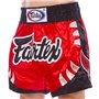 Шорти для тайського боксу та кікбоксингу BS0611 Fairtex XXL Червоно-чорний (37475027)