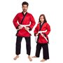 Кімоно для айкікендо карате Aykikendo Karate Ballonstar AKS FDSO 3 Червоно-чорний (37508072)