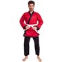 Кімоно для айкікендо карате Aykikendo Karate Ballonstar AKS FDSO 3 Червоно-чорний (37508072)