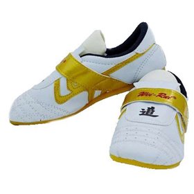 Степки для тхеквондо Wei-Rui OB-4509 40 Біло-золотий (37429137)