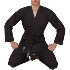 Кімоно для карате MA-0017 Matsa 3 Чорний (37240032)