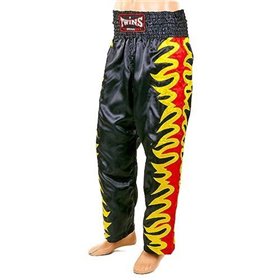 Штани для кікбоксингу KBT-3 Twins M Чорний (37426028)