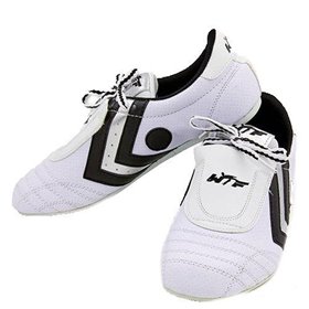 Степи для тхеквондо WTF OB-7031 Без бренду 41 Біло-чорний (37429138)