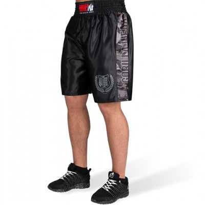 Шорти Vaiden Boxing Gorilla Wear XL Чорно-сірий Камуфляж (37369004)