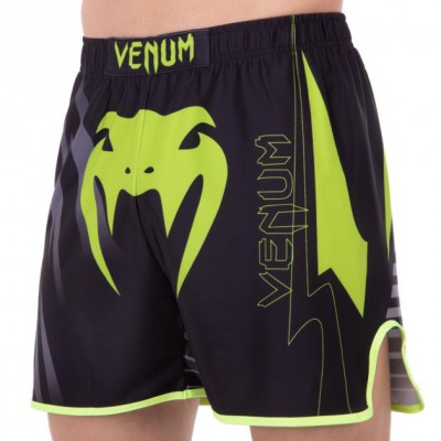 Шорти для тайського боксу та кікбоксингу Venum Giant DK02 розмір XL (50-52) Black-Green