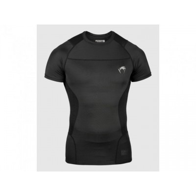 Рашгард VENUM G-Fit Rashguard Short Sleeves M чорний (5239)