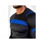 Рашгард VENUM NoGi 3.0 Rashguard Long Sleeves XL чорний/синій (5238)