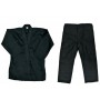 Кімоно карате чорне MATSA МА-0017 (х-б, пл.240г на м2) 160 см