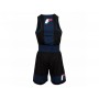 Форма боксерська FIGHTING Amateur Boxing Competition Outfit S чорний/синій (5057)