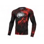 Рашгард PIT BULL Blood Dog Rashguard - Long Sleeves XXL чорний/червоний (4827)