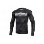 Рашгард PIT BULL All Black Camo - Long Sleeves S чорний/камуфляж (5090)