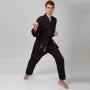Кімоно для карате Matsa Heroe 0017 чорне 240г/м2 розмір L зріст 150 см