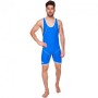 Трико для боротьби борцівське трико Asics Heroe 7045 розмір XL (160см) Blue